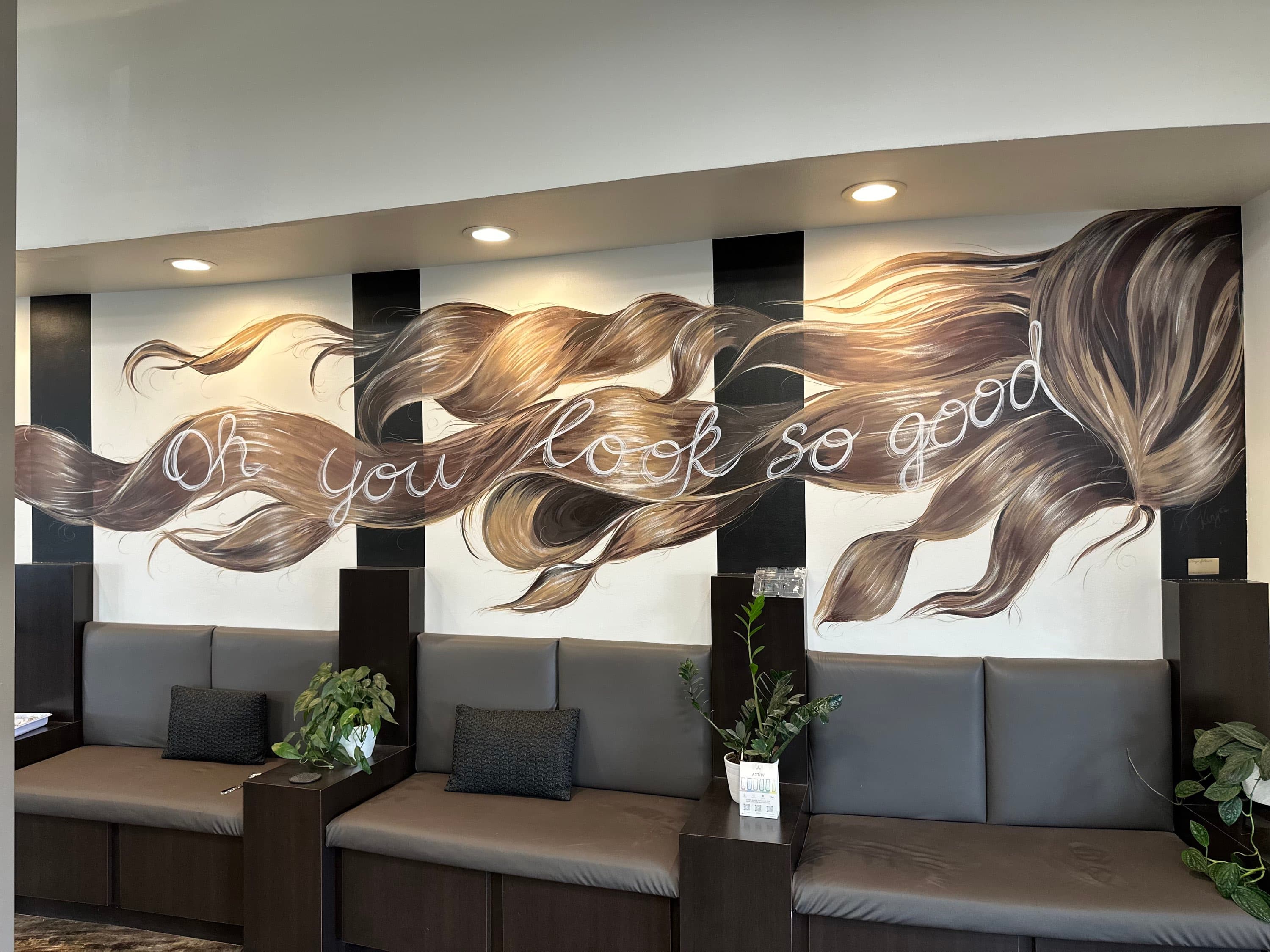 Killer Mane Salon Mural — photo 3