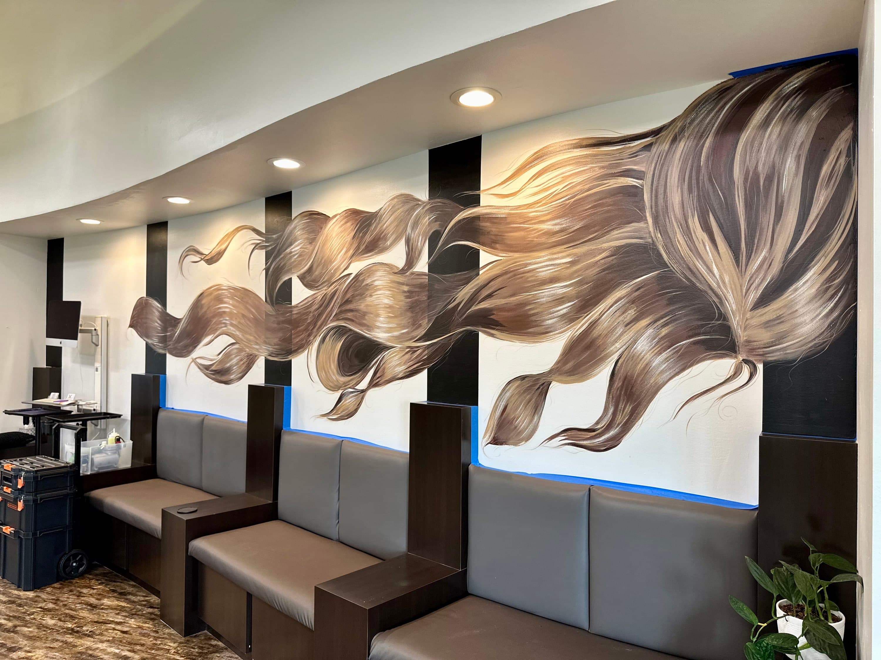 Killer Mane Salon Mural — photo 5