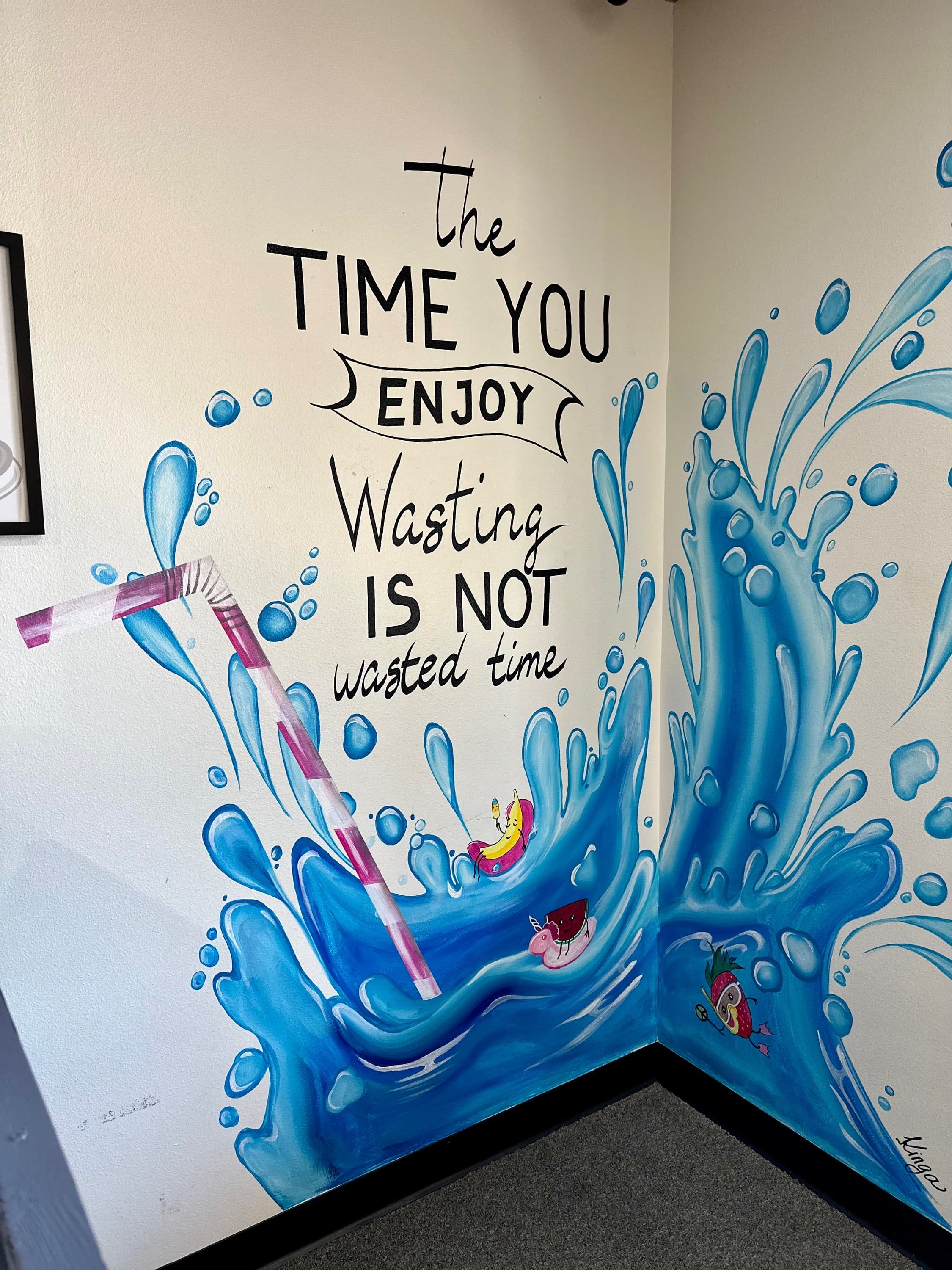 Liv's Drink Emporium Mural — Liv's Drink Emporium, Sun Prairie, WI