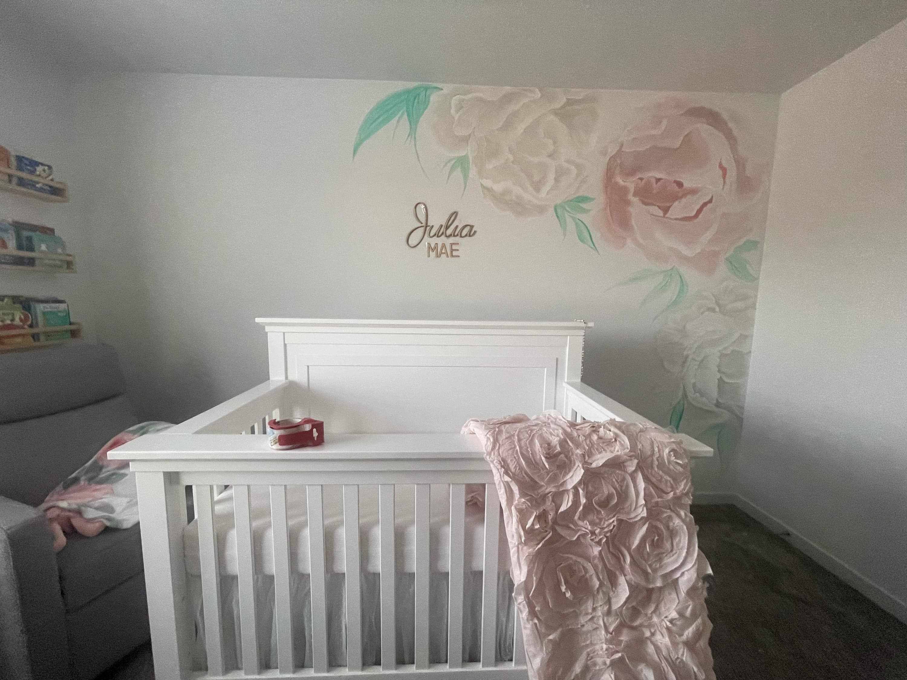 Peony Nursery Mural — photo 2