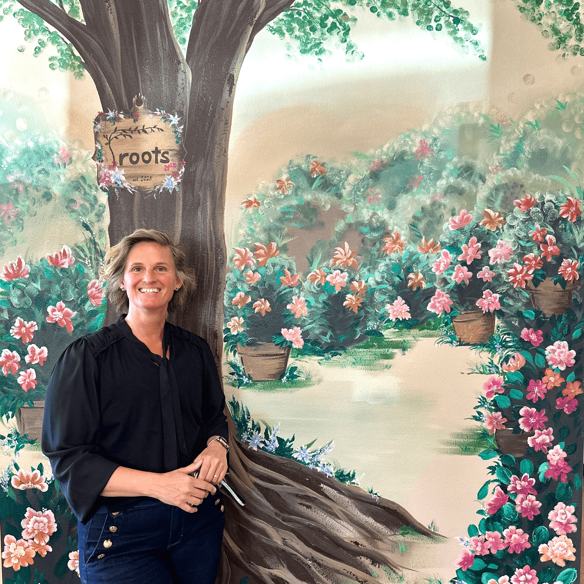 Roots Coffee House Mural — Roots Coffeehouse, Sun Prairie, WI