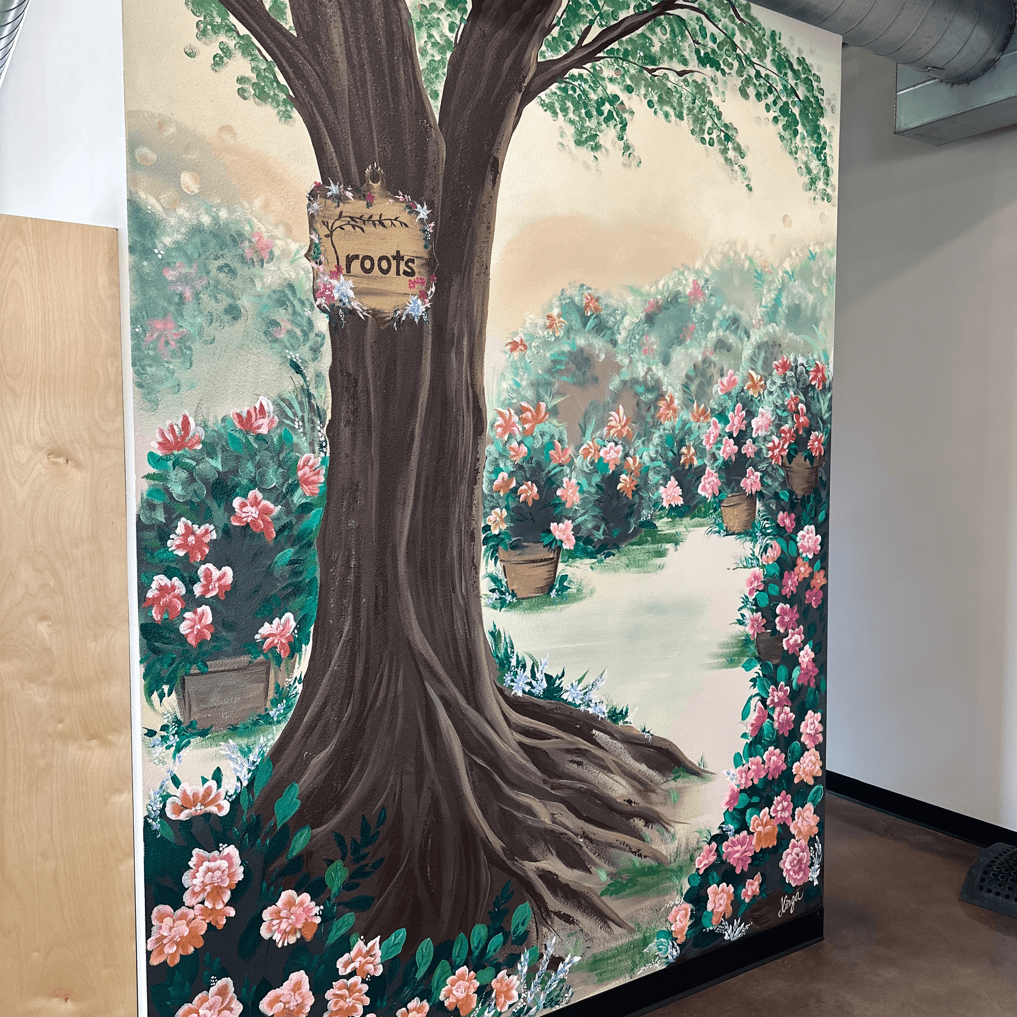 Roots Coffee House Mural — photo 3