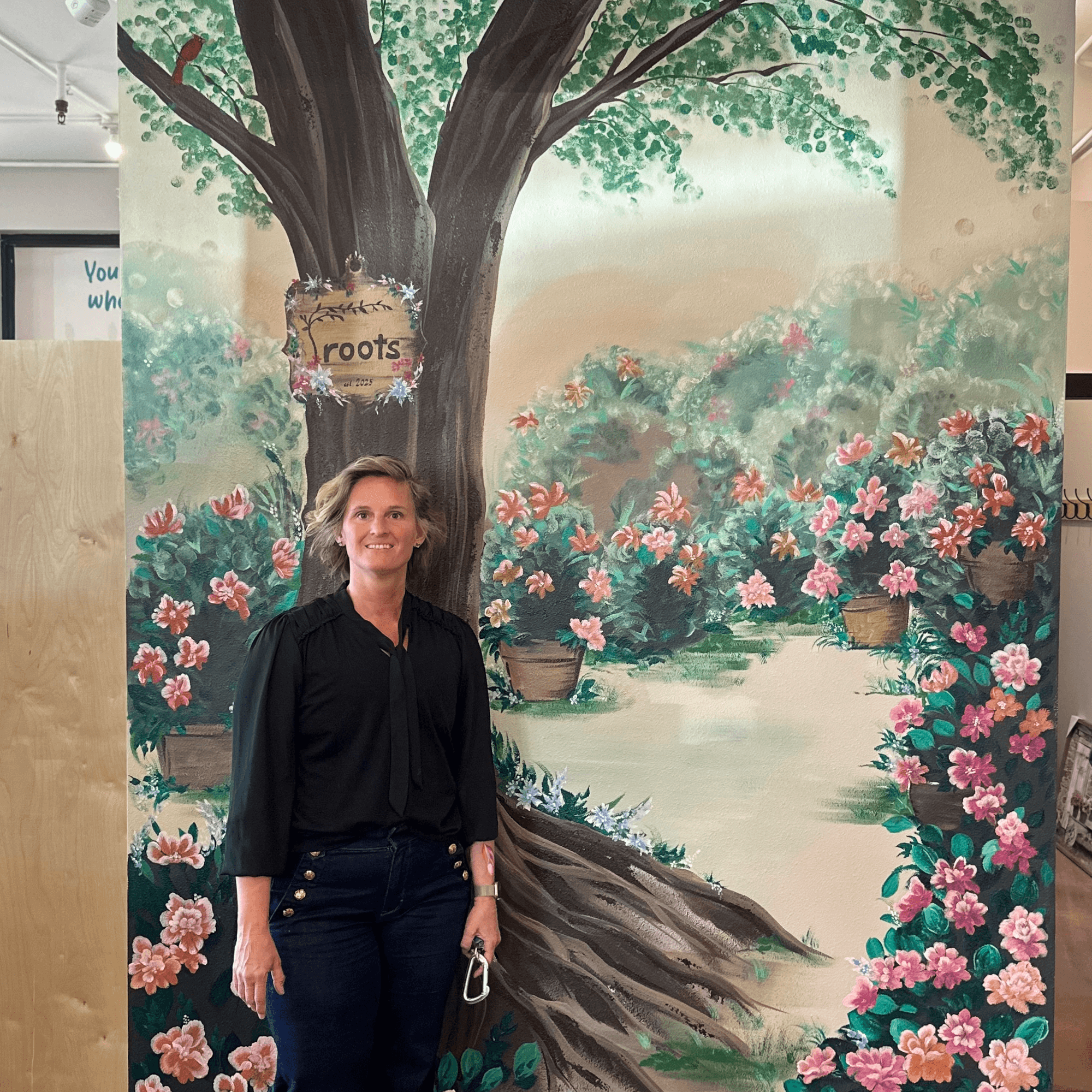 Roots Coffee House Mural — photo 4