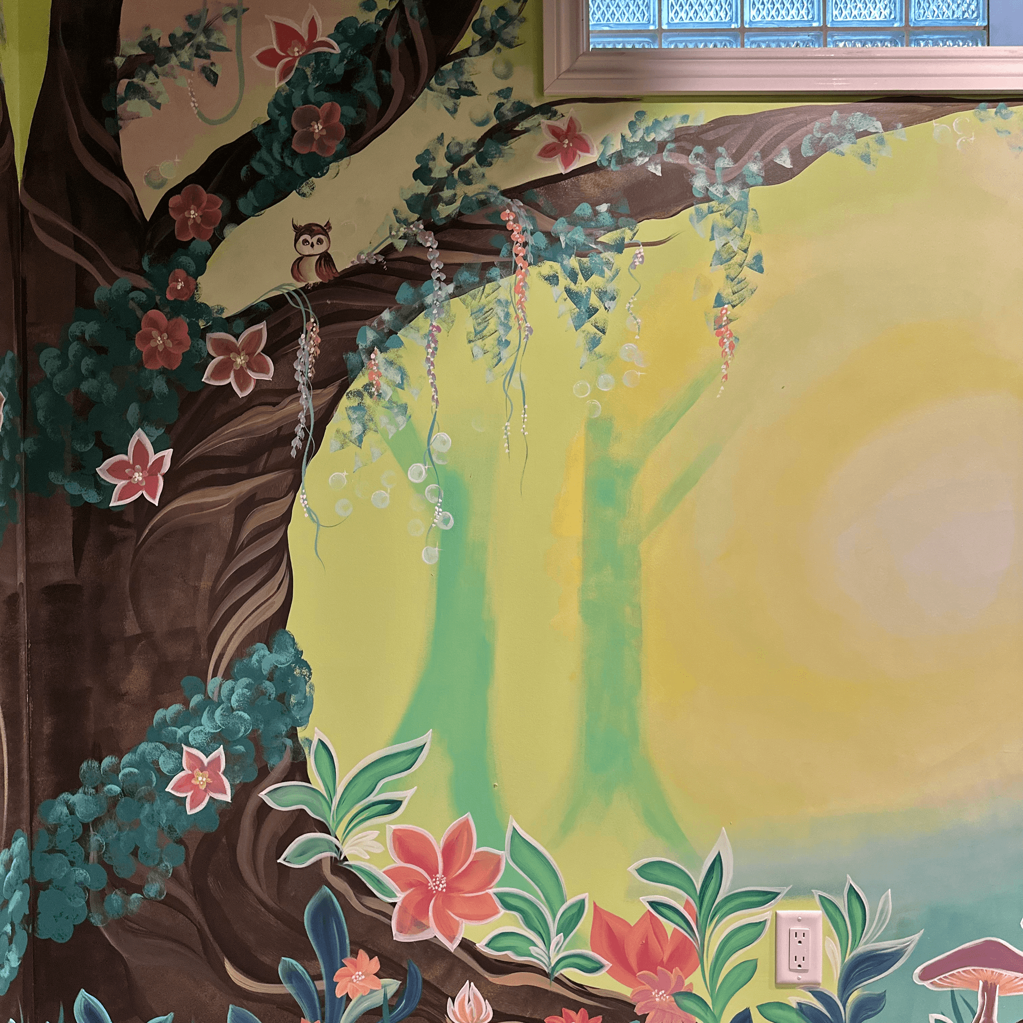 Fantasy Fairy Forest Mural — photo 5