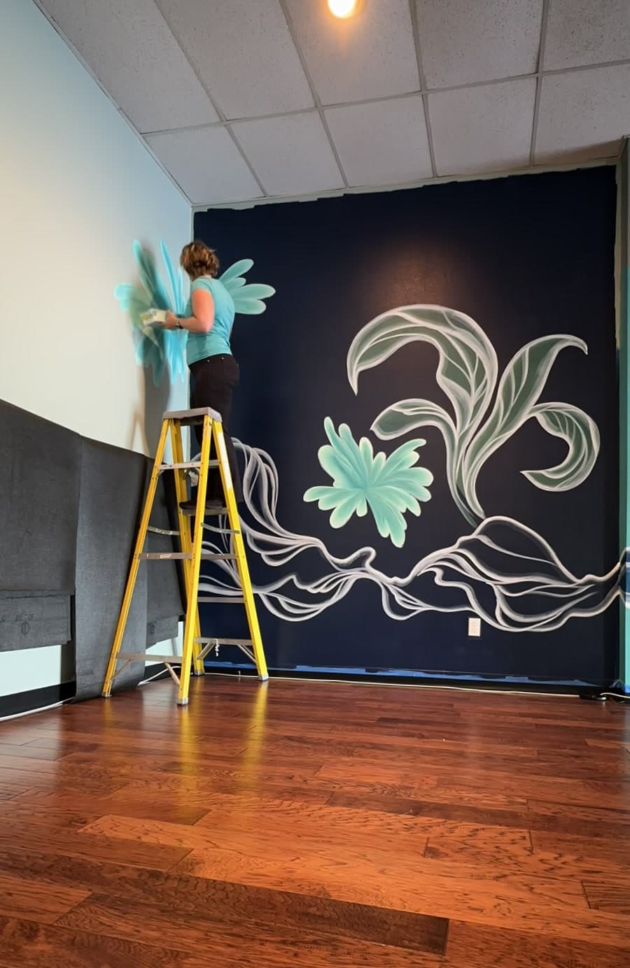 Prairie Athletic Studio 3 Mural — Prairie Athletic Club, Sun Prairie, WI